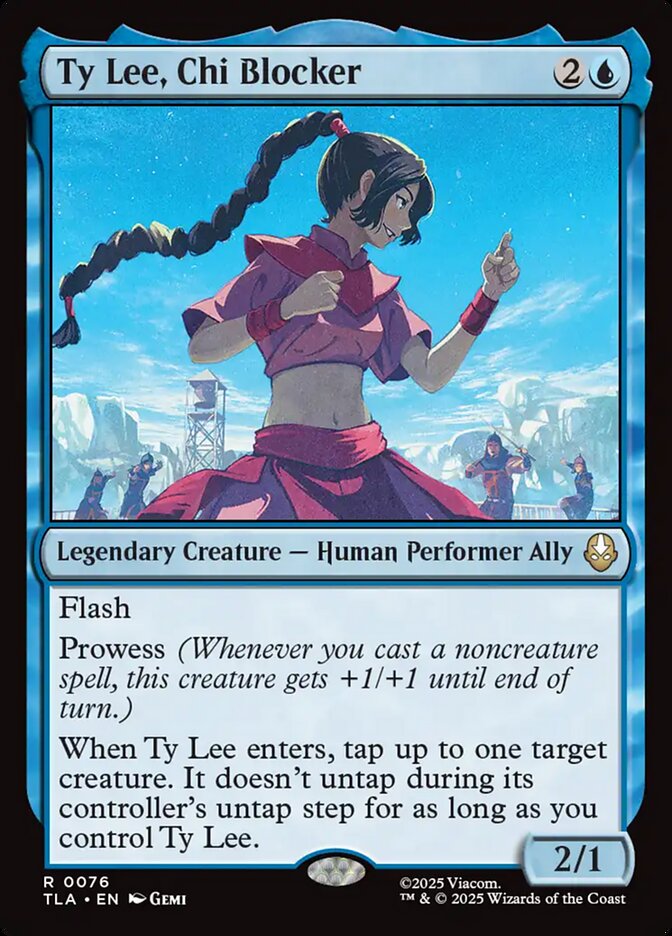 Ty Lee, Chi Blocker