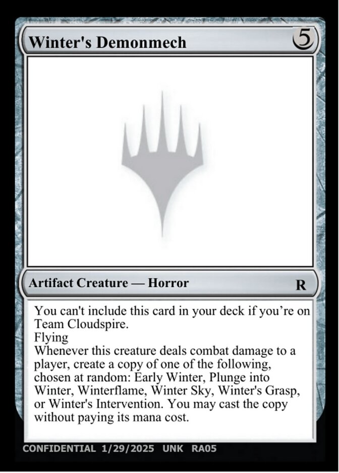 Winter's Demonmech
