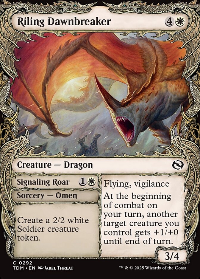 Riling Dawnbreaker // Signaling Roar