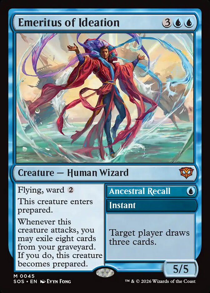 Emeritus of Ideation // Ancestral Recall
