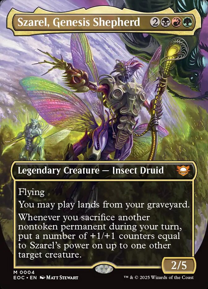 Szarel, Genesis Shepherd