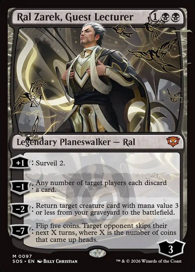 Ral Zarek, Guest Lecturer