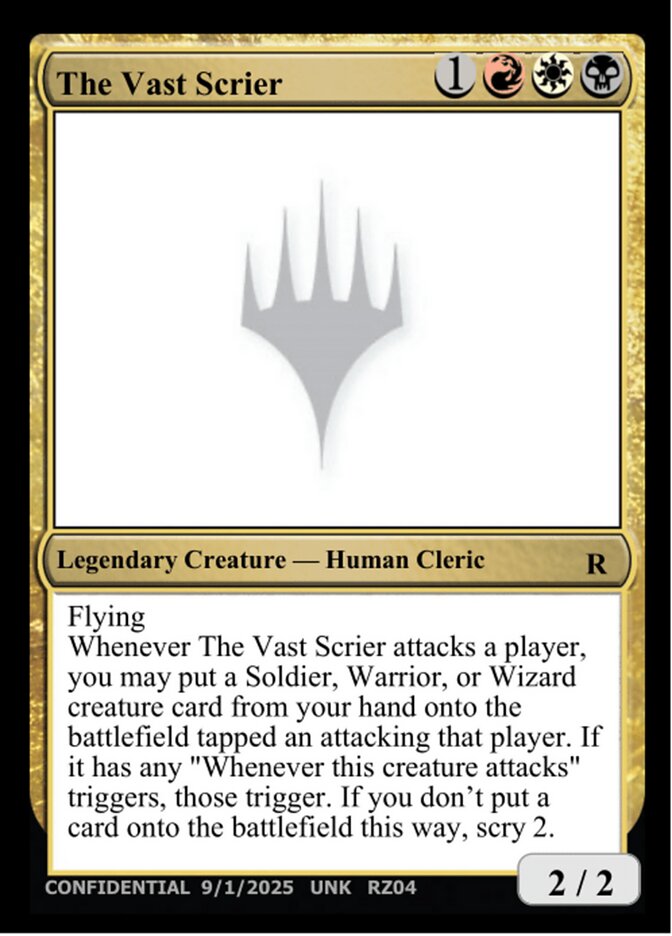 The Vast Scrier